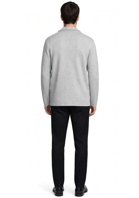 Giacca Cardigan in Maglia Grigio Chiaro MASQ MASQ | M5625 7088650